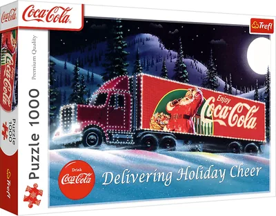 Trefl Coca-Cola Christmas Truck Puzzle 1000 Pieces Best Deal