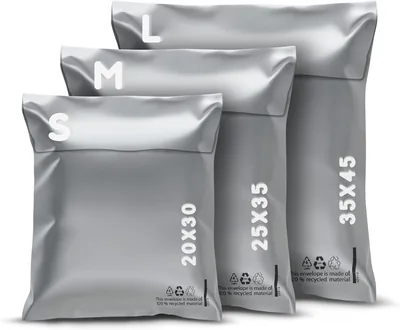 Enveloppe de transport RAGO en plastique - 30 pièces (10 S, 10 M, 10 L) - Meilleures affaires