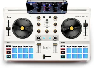 Hercules DJControl Mix Ultra - Contrôleur DJ Mobile pour Smartphone (iOS/Android) - 27% de réduction