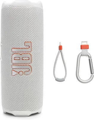 JBL Flip 7 Altavoz Portátil Bluetooth, Batería Integrada, Resistente al Agua - Blanco (57% Off)