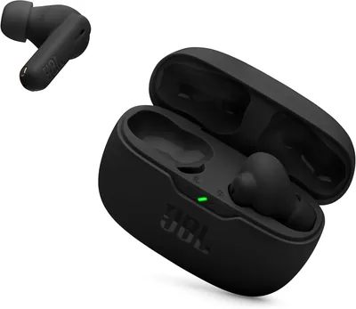 JBL Vibe Beam 2, Auriculares Inalámbricos con ANC, Micrófonos Beamforming IP54 - Negro, 50% Off