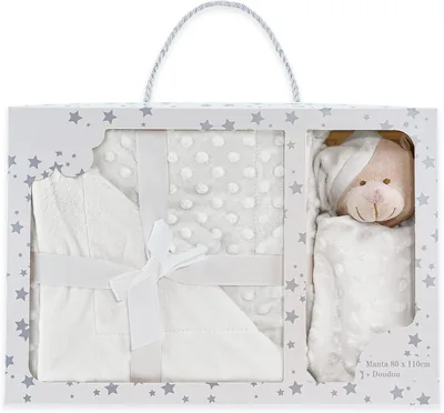 Baby Blanket 0.80 x 1.10 m Newborn Soft Comfortable Warm