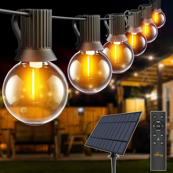 Ollny Solar Fairy Lights Outdoor 10 m