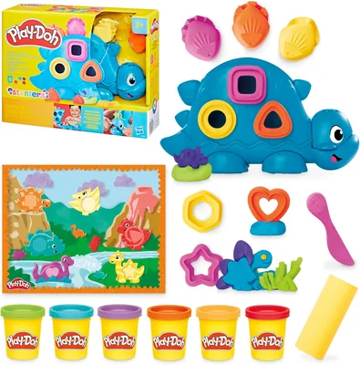 Play-Doh Shapes & Colors Dino Starter Set Best Deal