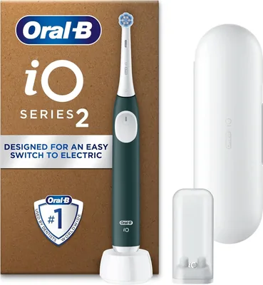 Oral-B iO2 Forest Green Electric Toothbrush Best Deal
