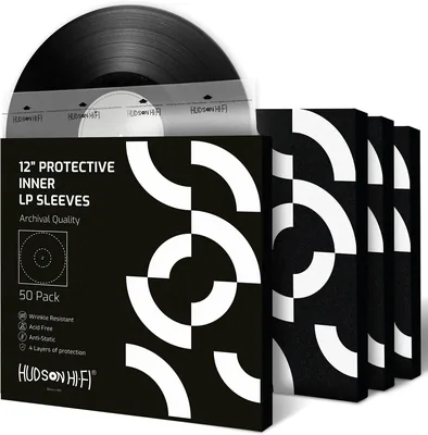 Hudson Hi-Fi Anti-Static Vinyl Sleeves