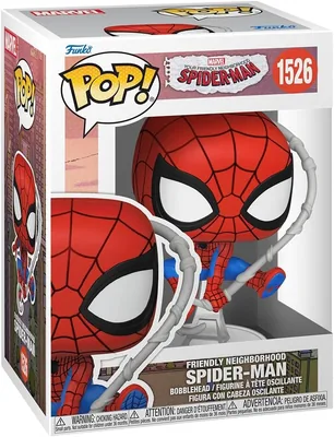 Funko Pop! Marvel: Spider-Man de Vecindad Amable - Figura de Vinilo Coleccionable - Idea de Regalo - Mercancía Oficial