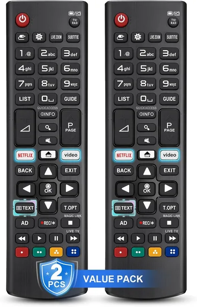 Télécommande universelle pour LG-TV intelligente, télécommande originale LG, avec deux touches de raccourci (pack de 2) - Meilleur Prix