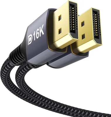 80Gbps UHBR20 DP 2.1 Cable HDR FreeSync G-Sync