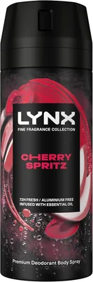 Lynx Cherry Spritz Body Spray 85% Off