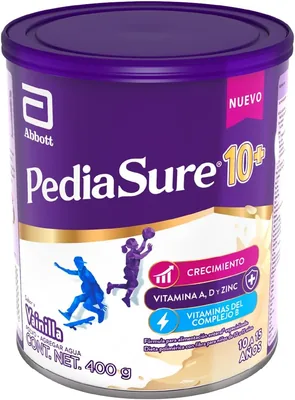 PediaSure 10+ Vainilla - Polvo Especializado 400g | Descuento del 10%