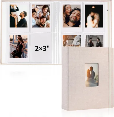 Vivinin 2 Pieces Photo Album, 5x7 cm Pockets