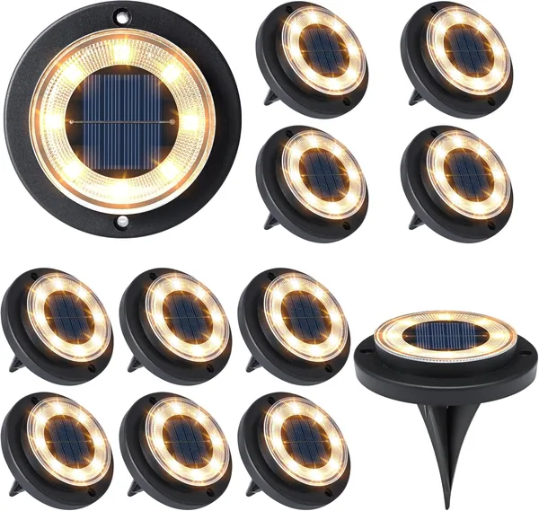 Flacchi Solar Floor Lights Outdoor