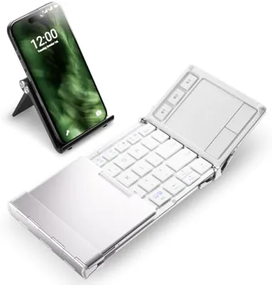 iClever BK08 Foldable Keyboard 95% Off