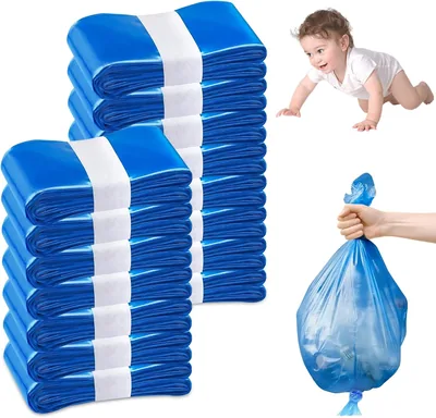 15 Refill Sacchi per Pannolini Feeder Odore Intenso Compatibili con Litter Locker con Twist