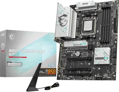 MSI B850 Gaming Plus WiFi ATX - Carte mère pour AMD Ryzen 9000/8000/7000, AM5, Boost DDR5 (8200+ MT/s OC) - Meilleure affaire