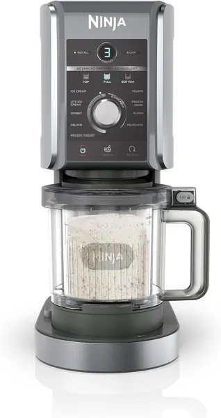 Ninja CREAMi Deluxe Ice Cream Maker & Frozen Dessert Maker