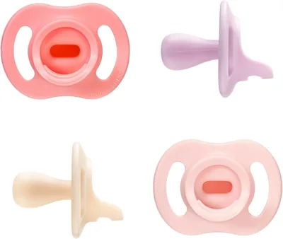 Tommee Tippee StayPut Dummy 6% Off - 0-6m (Pack of 4)