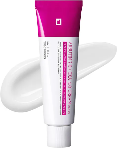 TOSOWOONG Arbutin 7% + Tranexamic Acid 4% Cream - 50% Off: Beste Prijs, Bespaar €67.84!