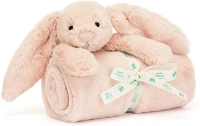 Jellycat Bashful Blush Bunny Blankie