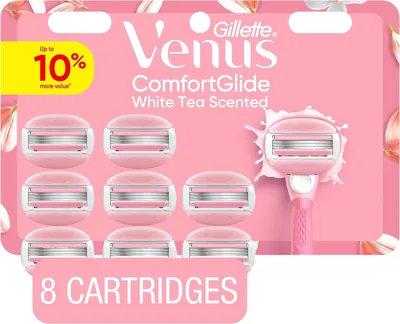 Venus ComfortGlide White Tea Razor Refills 3-Blade