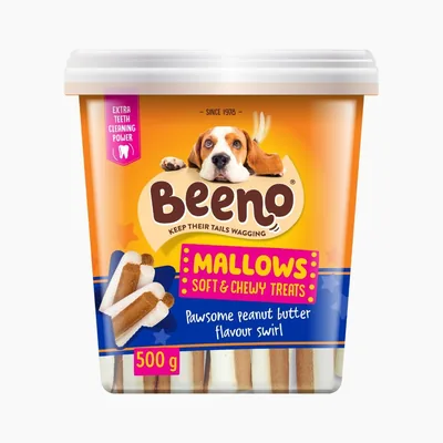 Beeno Mallows Peanut Butter Dog Treats 500g - Best Deal