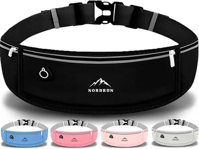 Reglerbar vätskasäk för loppning, tillpasslig och vattensikur | Loppbelt för kvinnor och män | Sportbelt | Loppförsök
