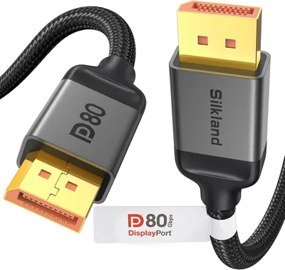 DP 2.1 Cable 16K - DisplayPort Compatible