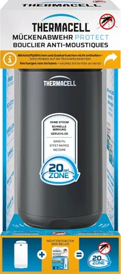 Thermacell Protect Moskitofanggerät, Grundmodell ohne aktives Wirkstofftablett – Innovative Stehvorrichtung