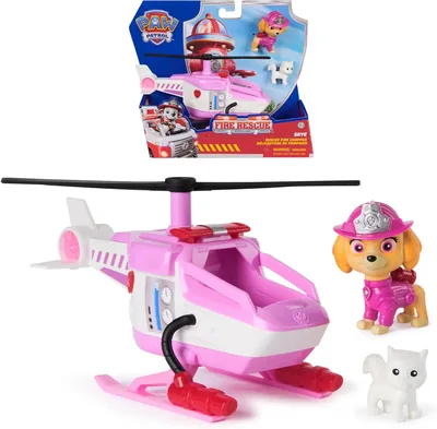Paw Patrol Skye Helikopter met Figuur en Katten - 30% Korting
