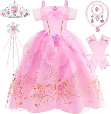 Princess Dress Up Birthday Party Costume Outfit - Best Deal
