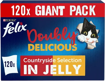 FELIX Wet Cat Food 35% Off | Doubly Delicious Countryside Selection