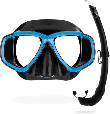  Cressi Perla - Maschera per Immersioni e Snorkeling, Set Singola o Combo, Taglia Unica, 30% di Sconto
