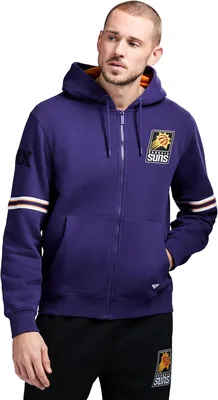 Suéter com capuz NBA Oficialmente Licenciado Homens Full-zip Up Mangas Longas Capa Fleece Sweatshirt GAME 7 Masculino - Melhor Oferta