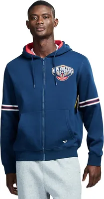 Suéter com Capuz NBA Oficialmente Licenciado Homem Full-zip Up Manga Longa Hooded Fleece Sweatshirt GAME 7 Best Deal