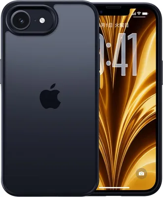 US軍事MIL標準/指紋防止 CASEKOO iPhone 17e用ケース | ショックプルーフ、滑り止め、マット仕上げ、黄色変色防止