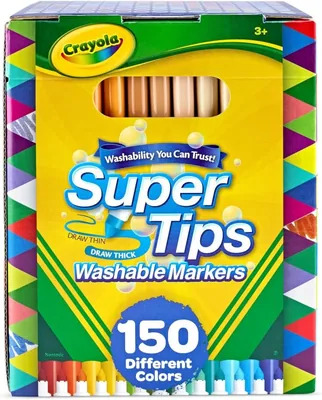 Crayola SuperTips Marcadores 150 unidades