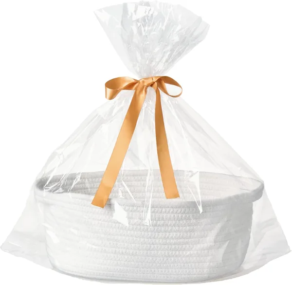 Kodomoore Gift Basket with Wrap Bag and Ribbon