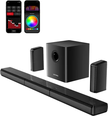 ULTIMEA 7.1 Surround Soundbar with RGB Lighting
