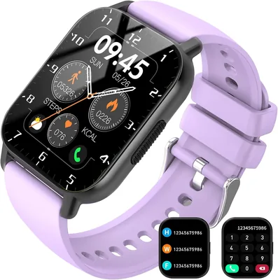 Csasan Smart Watch for Men Women Answer/Make Call, 1.91" Touch Smartwatch Heart Rate/Sleep/Steps Mon