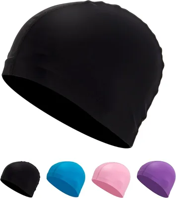 Casque de natation en tissu pour enfants (4-10 ans) : Confortable, élastique et durable pour les jeunes nageurs