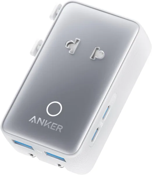 Anker Wereldwijde Reisadapter met 2 USB-C, 2 USB en 1 AC Stekker - 34% Korting