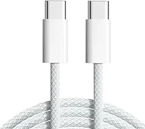Original USB C Type-C Cable for iPhone 15 Pro Max, 16 Pro Max, Fast Charging