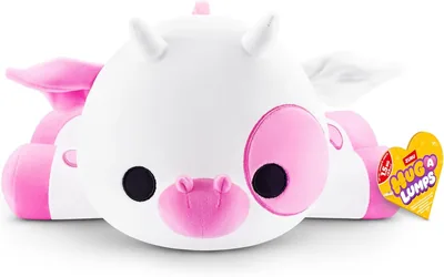 Hug-A-Lumps Clover Cow Plush – Medium Series
