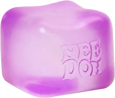 Schylling NeeDoh Nice Cube - 2.25" Purple Sensory Squeeze Toy (65% Off)