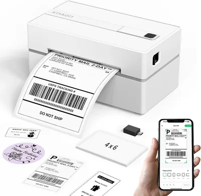 KNAON 4x6 Thermal Shipping Label Printer - Best Deal
