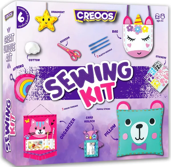 Creoos Sewing Kit for Kids