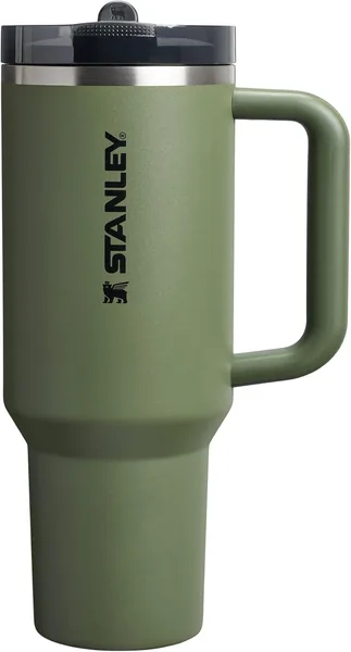 STANLEY Quencher ProTour Flip Straw Tumbler with Leakproof Lid 40 oz | Built-In Straw and Handle | Cup Holder Compatible for Travel