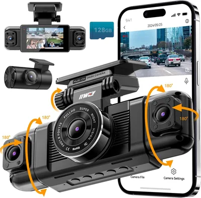 IIWEY N5 4 Channel Dash Cam FHD 1080P