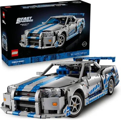 LEGO Technic 2 Fast 2 Furious Nissan Skyline GT-R (R34) Car Kit 25% Off